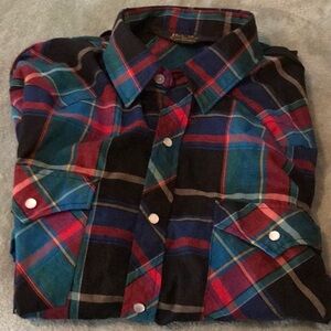 BJ-R Authentic Western shirt 
Long tail form fit